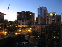 Company BBQ atop the Ecotrust building