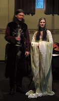 Gondor warrior and an Elven maiden